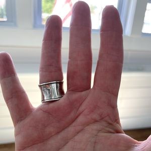 Silpada ring 9.25 Sterling Silver